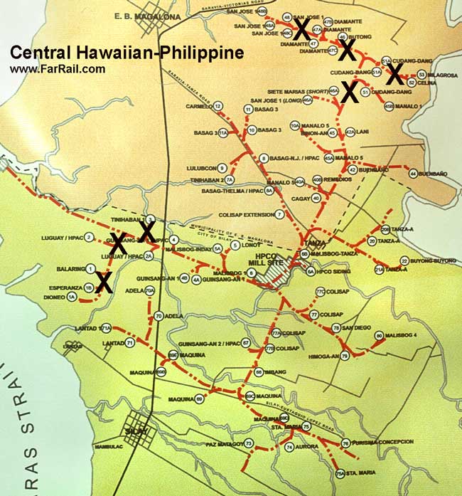 map Hawaiian-Philippine on Negros