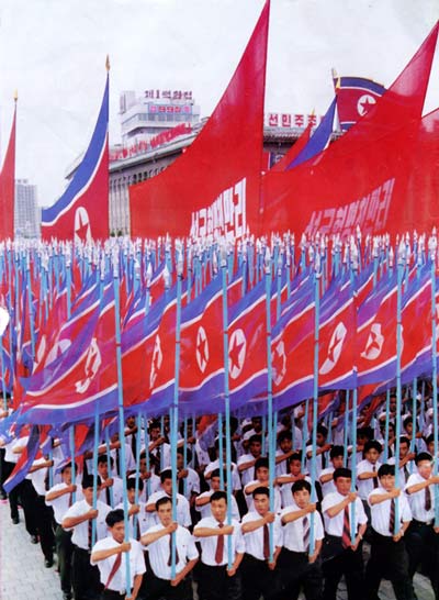 parade in Pyongyang