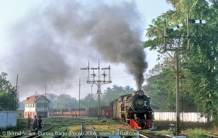 Steam in Burma