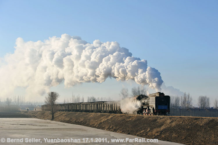 Full steam ahead on one of the gradients in Yuanbaoshan
