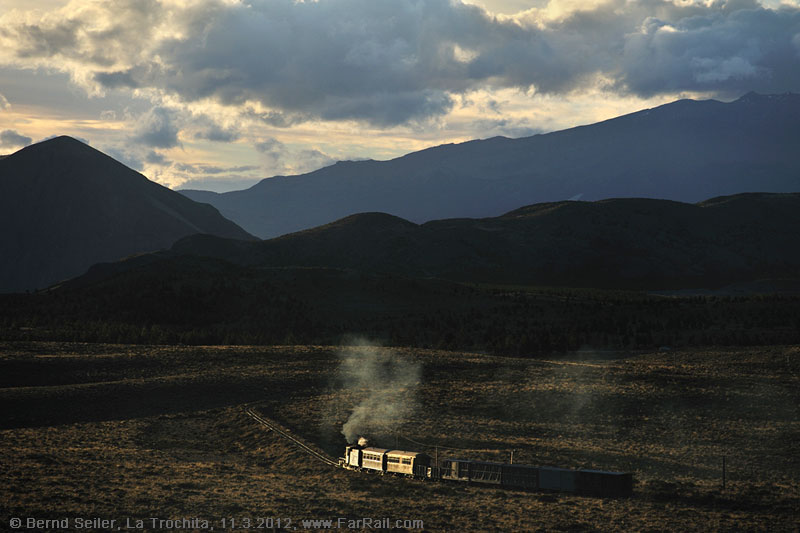 Railway photography in Argentina