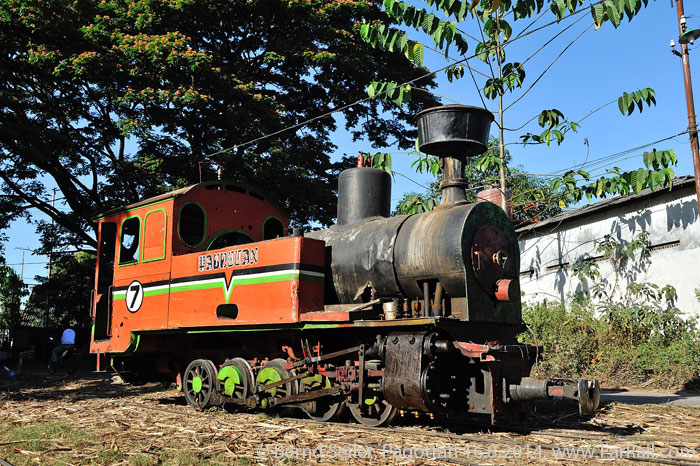 Luttermoeller locomotive in Pagottan