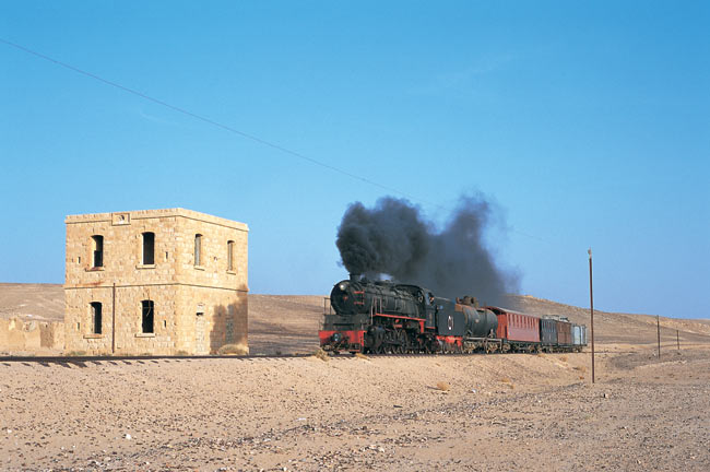 Hedschasbahn heute: Aufgelassene Stationsgebäude südlich von Amman, Foto: Florian Schmidt