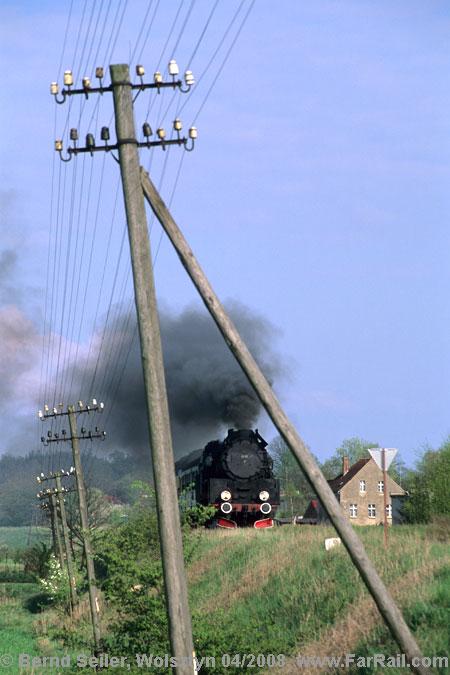 steam around Wolsztyn