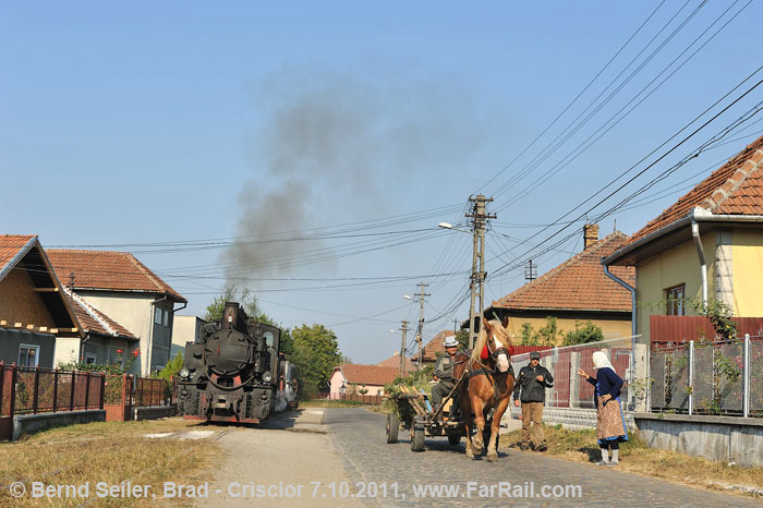Schmalspur-Dampfzüge in Rumänien