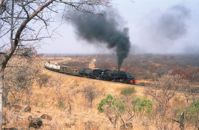 Special freight train beyond Nyamandhlovu