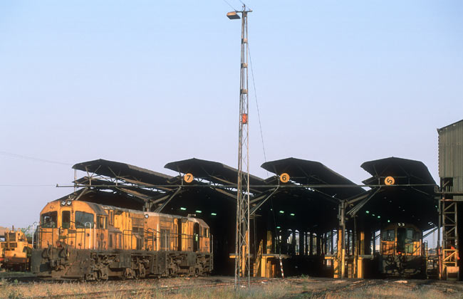 Lochivar diesel shed, Harare
