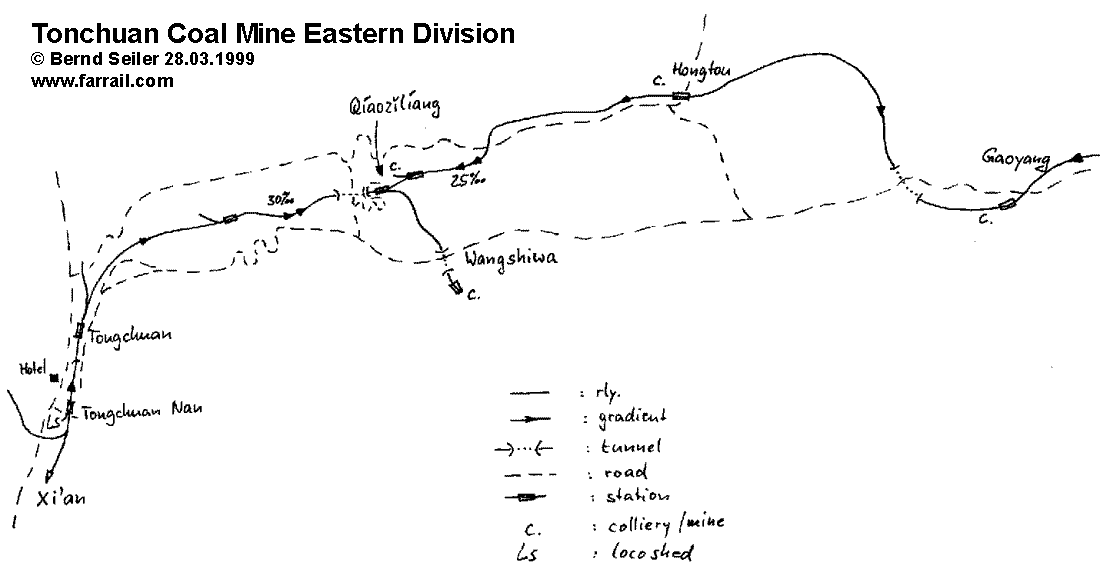 map Tongchuan easter division